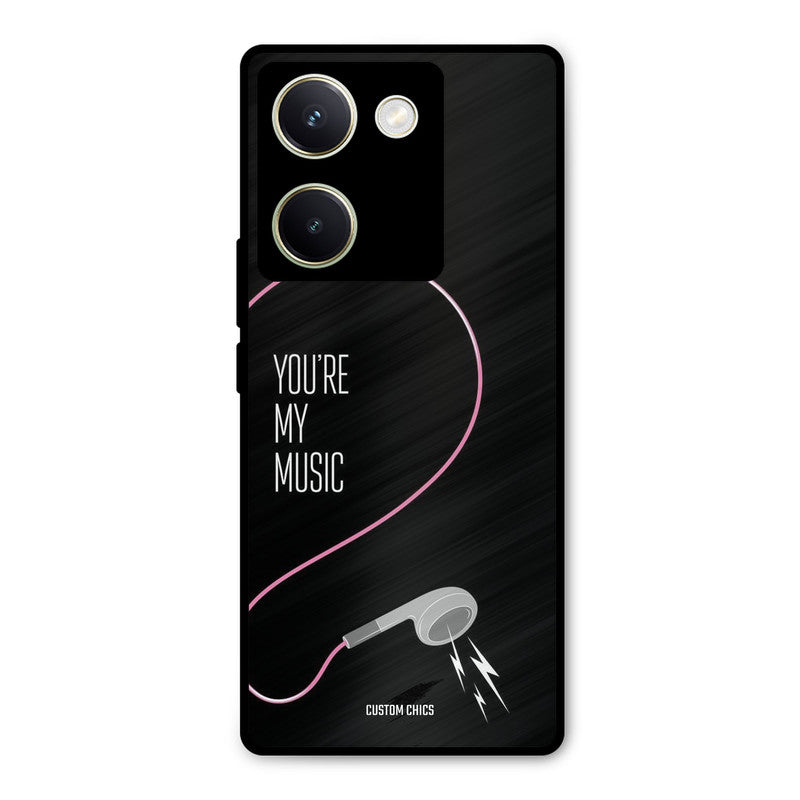 Her Music Vivo Y200 Pro Mobile Back Cover - Cute PrintShield Case