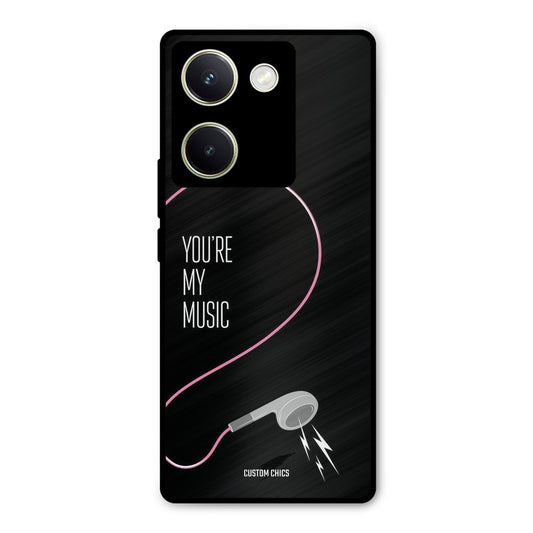 Her Music Vivo Y200 Pro Mobile Back Cover - Cute PrintShield Case