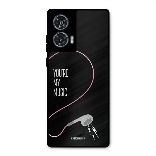 Her Music Motorola Edge 50 Fusion Mobile Back Cover - Cute PrintShield Case