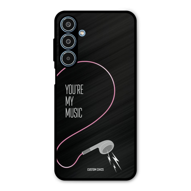 Her Music Samsung Galaxy M35 5G Mobile Back Cover - Cute PrintShield Case