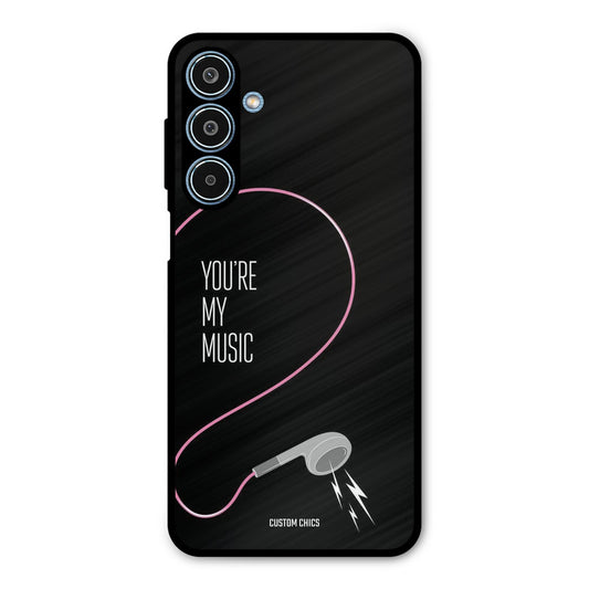 Her Music Samsung Galaxy M35 5G Mobile Back Cover - Cute PrintShield Case