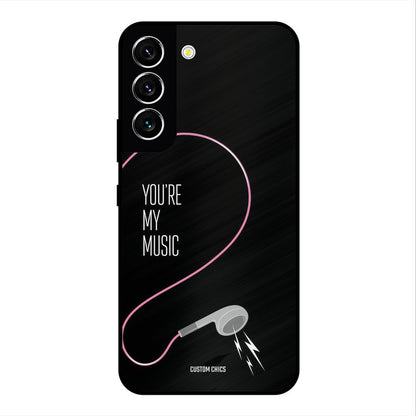 Her Music Samsung Galaxy S22 Mobile Back Cover - Cute PrintShield Case