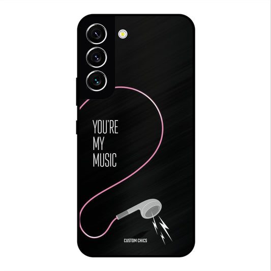 Her Music Samsung Galaxy S22 Mobile Back Cover - Cute PrintShield Case