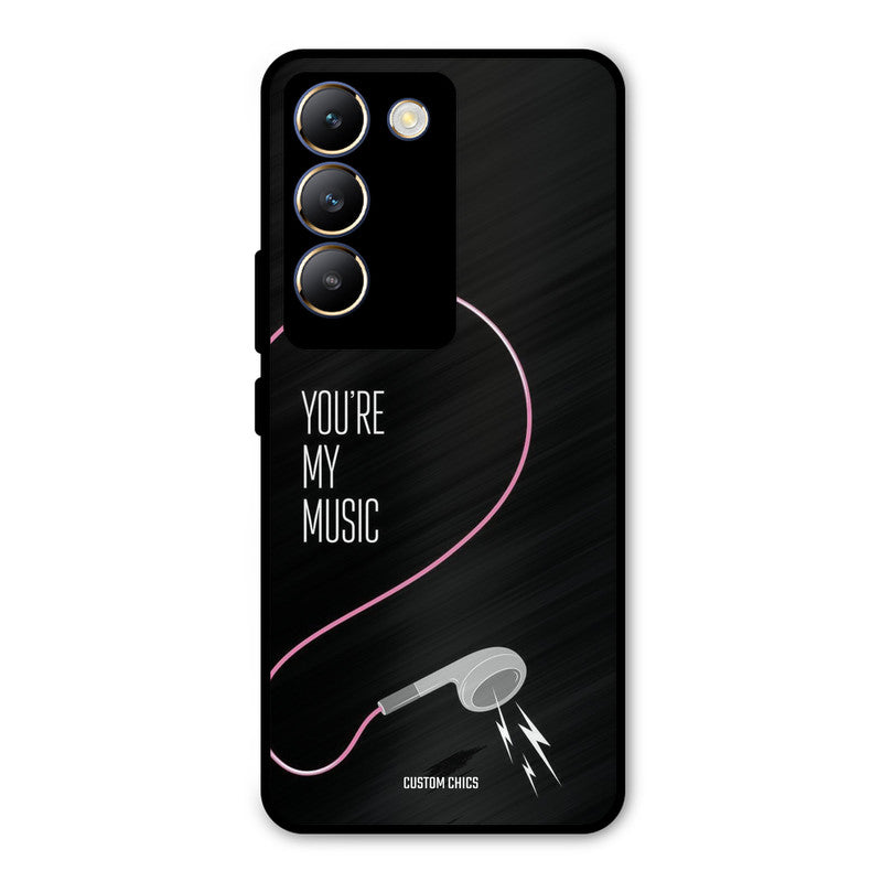 Her Music Vivo Y200e Mobile Back Cover - Cute PrintShield Case