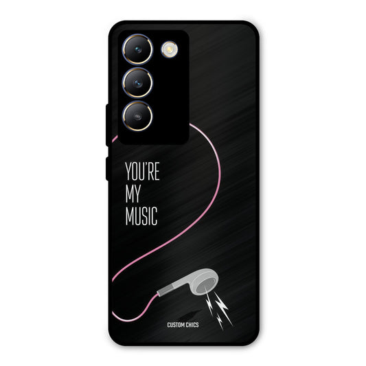 Her Music Vivo Y200e Mobile Back Cover - Cute PrintShield Case