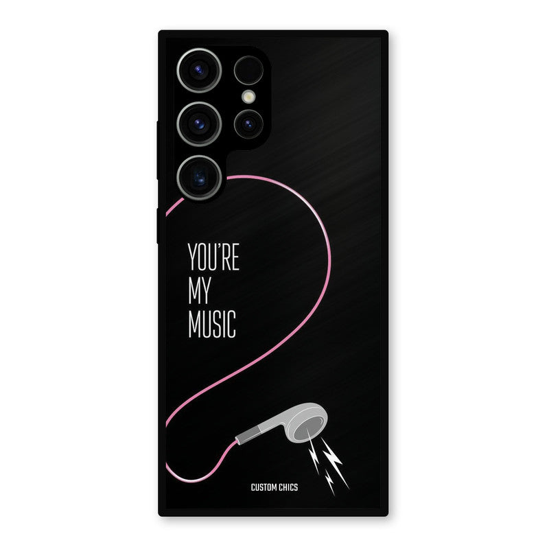 Her Music Samsung Galaxy S23 Ultra Mobile Back Cover - Cute PrintShield Case