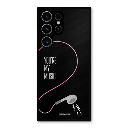 Her Music Samsung Galaxy S23 Ultra Mobile Back Cover - Cute PrintShield Case