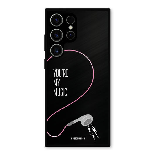 Her Music Samsung Galaxy S23 Ultra Mobile Back Cover - Cute PrintShield Case