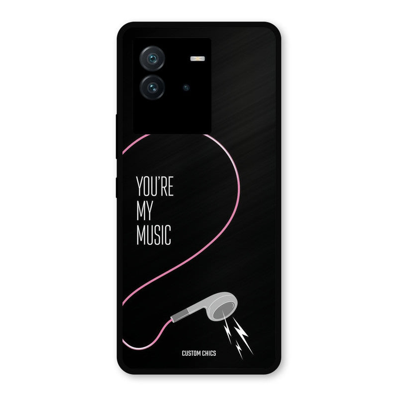 Her Music iQoo Neo 6 Mobile Back Cover - Cute PrintShield Case