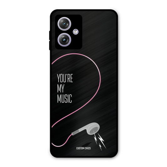 Her Music Motorola G64 5G Mobile Back Cover - Cute PrintShield Case