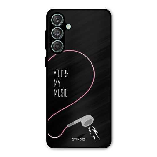Her Music Samsung Galaxy M55 5G Mobile Back Cover - Cute PrintShield Case