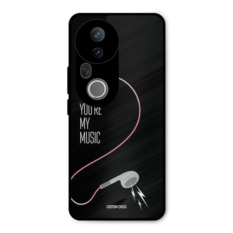 Her Music Vivo T4 Ultra Mobile Back Cover - Cute PrintShield Case