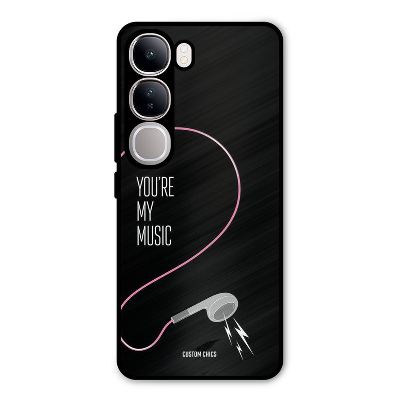 Her Music Vivo Y300 Mobile Back Cover - Cute PrintShield Case