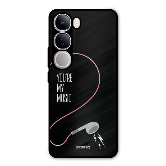 Her Music Vivo Y300 Mobile Back Cover - Cute PrintShield Case