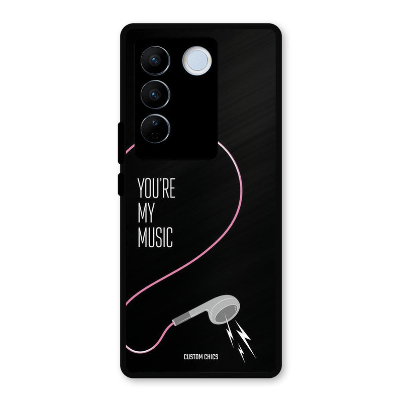 Her Music Vivo V27 Pro Mobile Back Cover - Cute PrintShield Case
