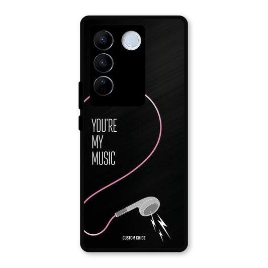 Her Music Vivo V27 Pro Mobile Back Cover - Cute PrintShield Case