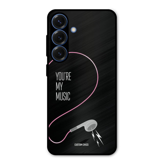 Her Music Samsung Galaxy S25 Mobile Back Cover - Cute PrintShield Case