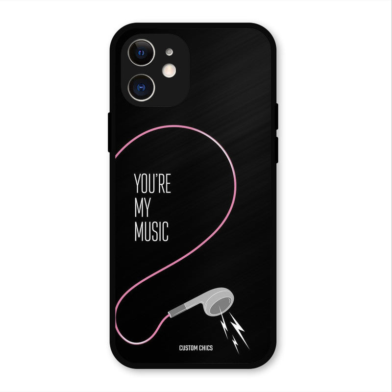 Her Music iPhone 12 Mobile Back Cover - Cute PrintShield Case