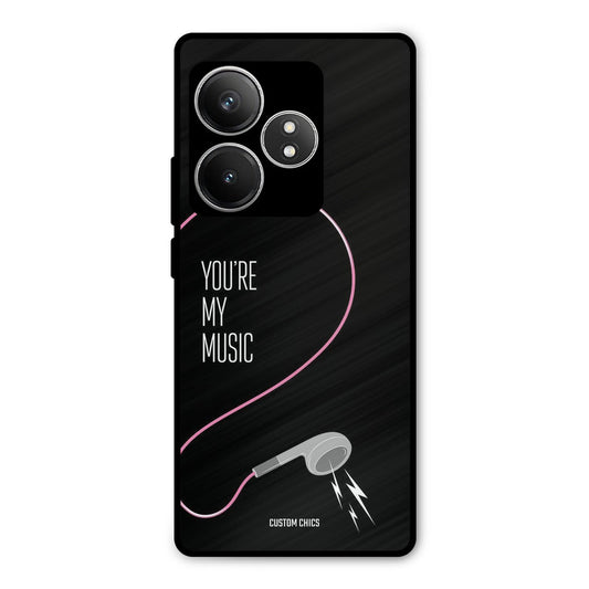 Her Music Realme GT 6T Mobile Back Cover - Cute PrintShield Case
