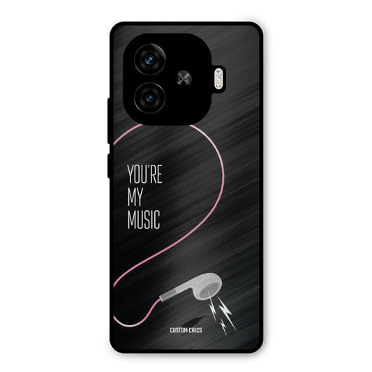 Her Music iQoo Z9 Turbo Mobile Back Cover - Cute PrintShield Case