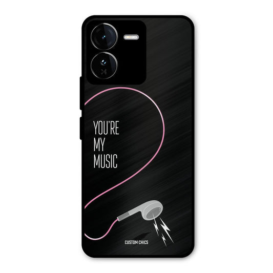 Her Music iQOO Z9 Mobile Back Cover - Cute PrintShield Case