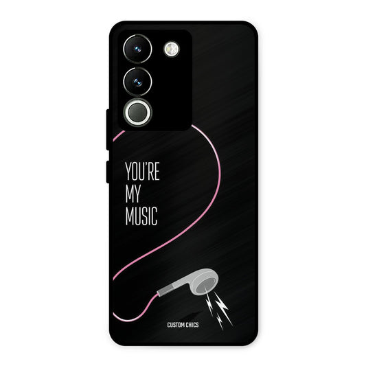 Her Music Vivo Y200 Mobile Back Cover - Cute PrintShield Case