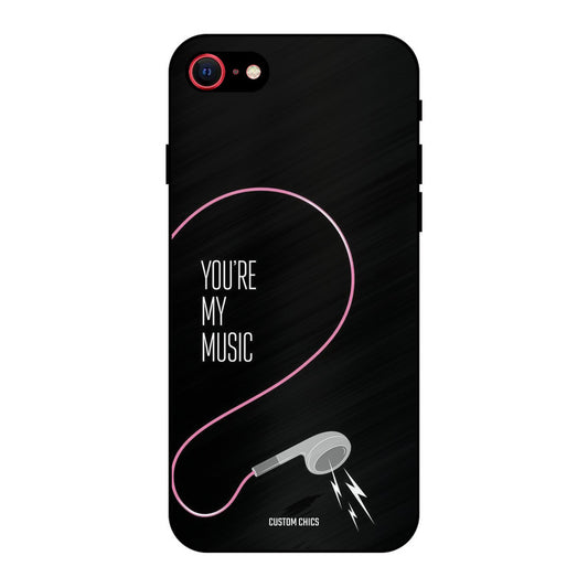 Her Music iPhone SE 2020 Mobile Back Cover - Cute PrintShield Case