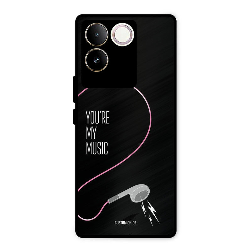 Her Music Vivo T2 Pro Mobile Back Cover - Cute PrintShield Case