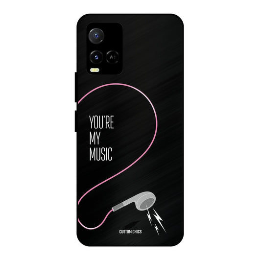 Her Music Vivo Y33s Mobile Back Cover - Cute PrintShield Case