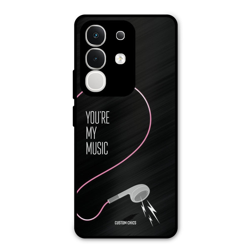 Her Music Vivo T4x Mobile Back Cover - Cute PrintShield Case