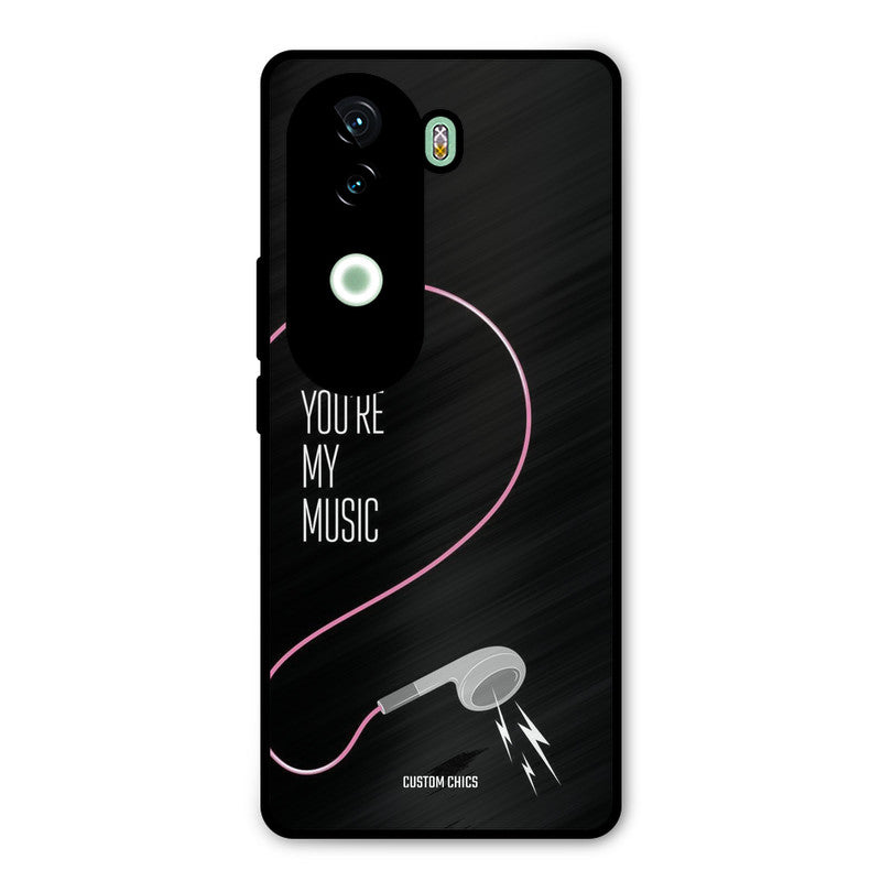 Her Music iQOO Z9s Mobile Back Cover - Cute PrintShield Case