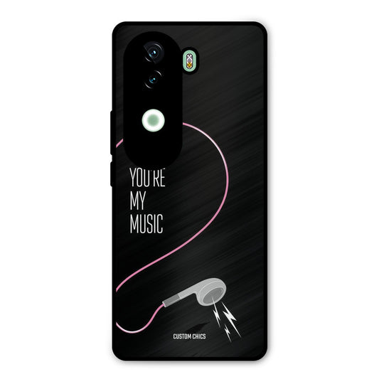 Her Music iQOO Z9s Mobile Back Cover - Cute PrintShield Case