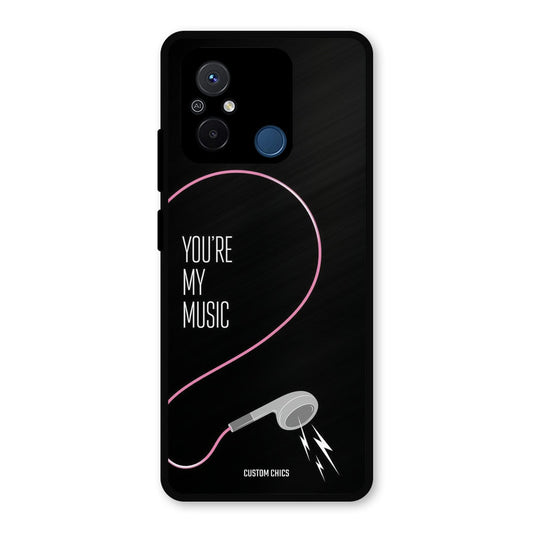 Her Music Redmi 12c Mobile Back Cover - Cute PrintShield Case
