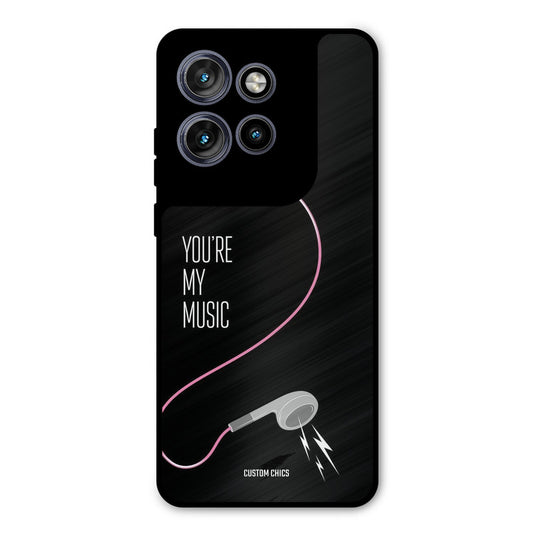 Her Music Motorola Edge 50 Neo Mobile Back Cover - Cute PrintShield Case