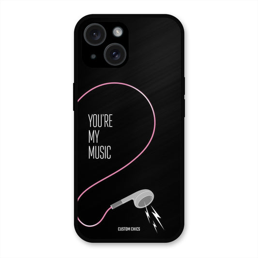 Her Music iPhone 15 Plus Mobile Back Cover - Cute PrintShield Case