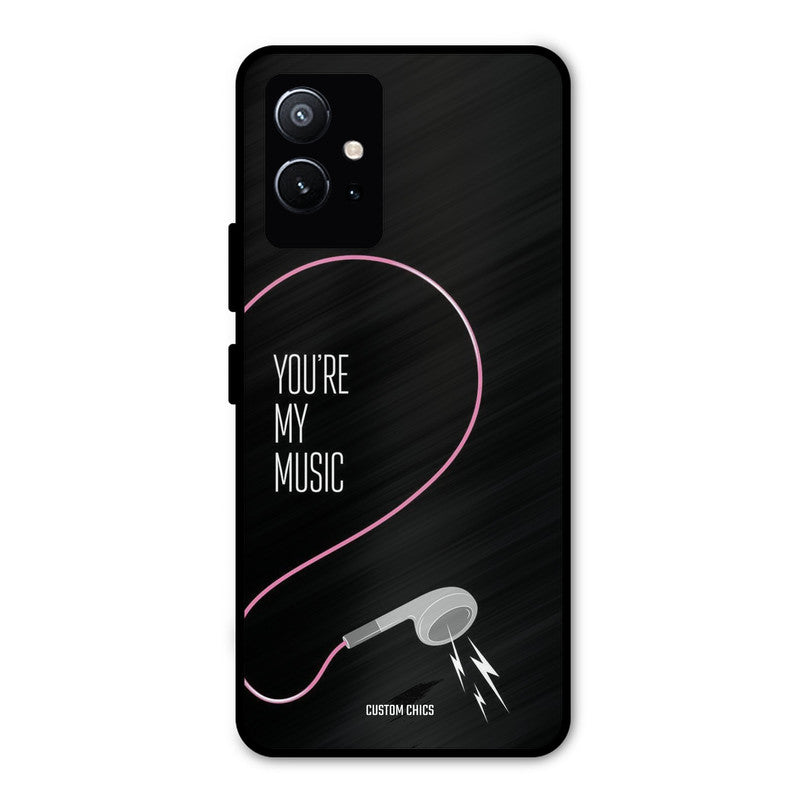 Her Music Vivo Y75 5G Mobile Back Cover - Cute PrintShield Case