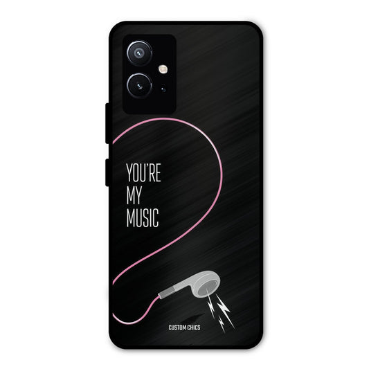 Her Music Vivo Y75 5G Mobile Back Cover - Cute PrintShield Case