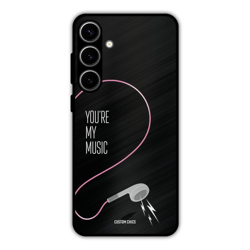 Her Music Samsung Galaxy S24 Plus Mobile Back Cover - Cute PrintShield Case