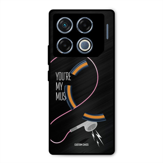 Her Music Infinix GT 20 Pro Mobile Back Cover - Cute PrintShield Case