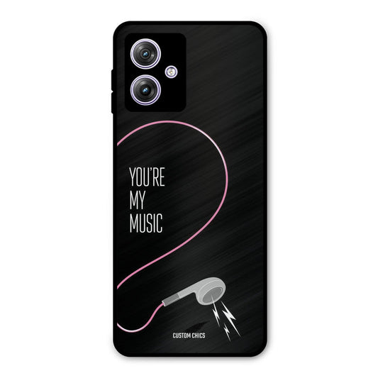 Her Music Moto G54 Mobile Back Cover - Cute PrintShield Case
