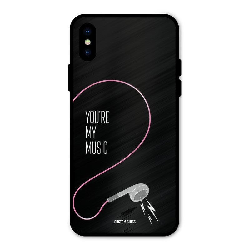 Her Music iPhone X Mobile Back Cover - Cute PrintShield Case