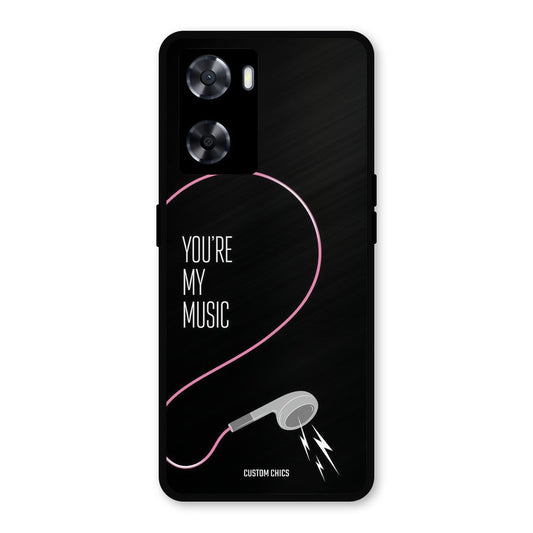Her Music Oppo A57 2022 Mobile Back Cover - Cute PrintShield Case