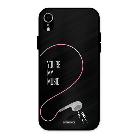 Her Music iPhone XR Mobile Back Cover - Cute PrintShield Case