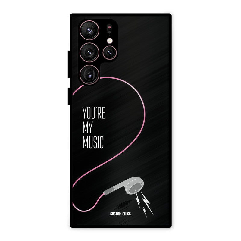 Her Music Samsung Galaxy S22 Ultra Mobile Back Cover - Cute PrintShield Case