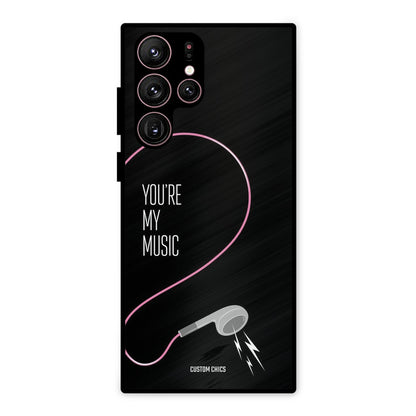 Her Music Samsung Galaxy S22 Ultra Mobile Back Cover - Cute PrintShield Case