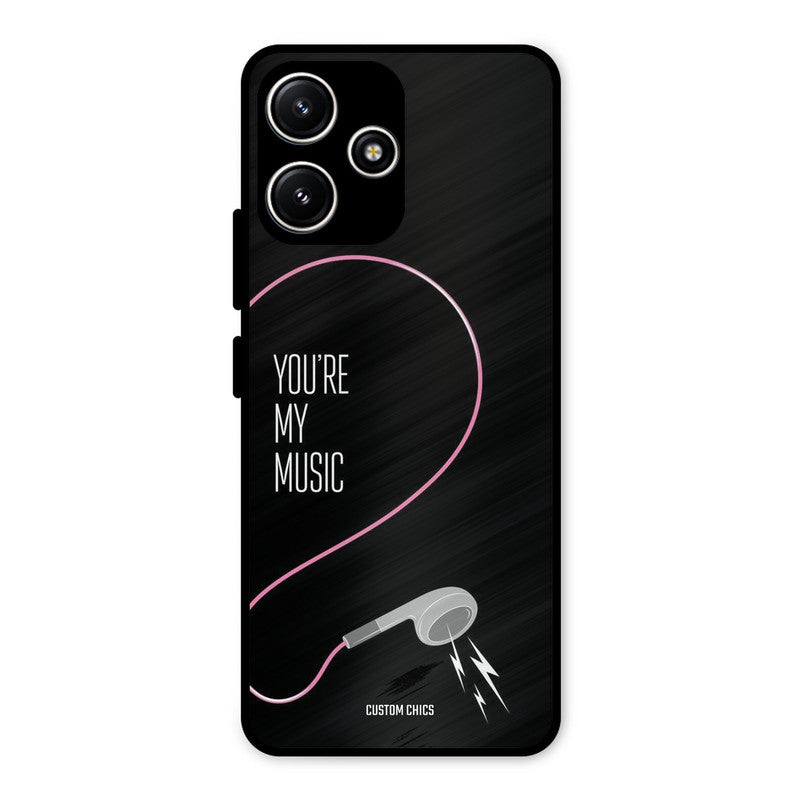 Her Music Redmi 12 5G Mobile Back Cover - Cute PrintShield Case