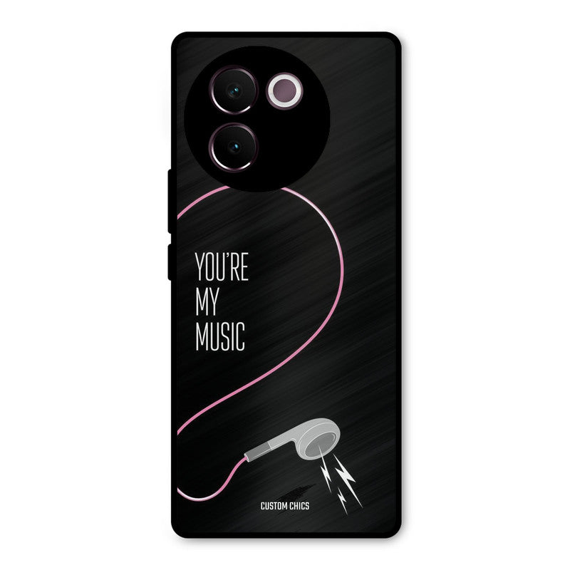 Her Music Vivo V30e Mobile Back Cover - Cute PrintShield Case