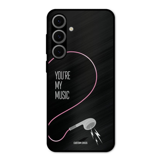 Her Music Samsung Galaxy S24 Mobile Back Cover - Cute PrintShield Case
