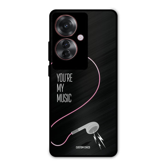 Her Music Oppo F25 Pro Mobile Back Cover - Cute PrintShield Case