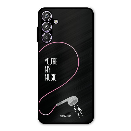 Her Music Samsung Galaxy M15 Mobile Back Cover - Cute PrintShield Case